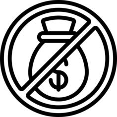 No money