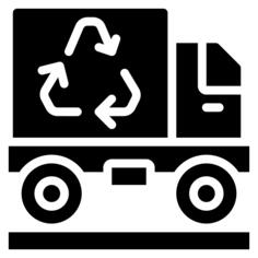 Recycling truck