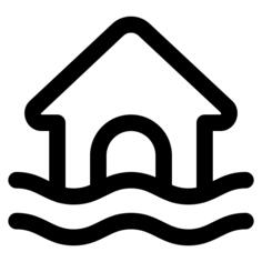 水淹的房子