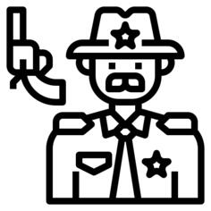 警长