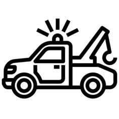 Crane truck