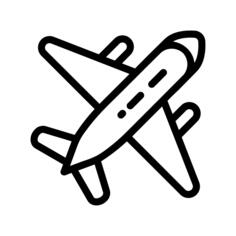 Airplane flying