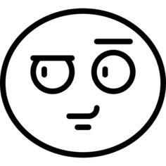 傻笑