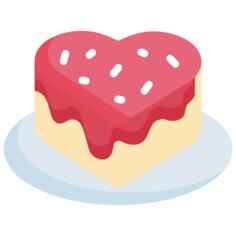 Heart cake