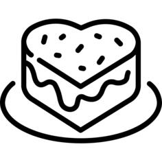 Heart cake