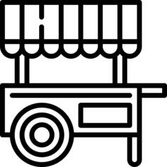 食品推车