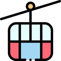 Cable car cabin
