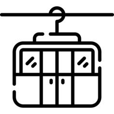 Cable car cabin