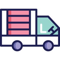 Delivery truck