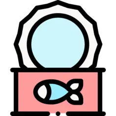 Canned sardines