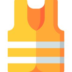 High visibility vest