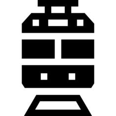 火车前