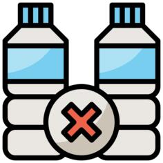 No plastic bottles