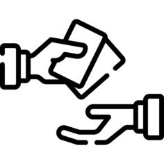 手