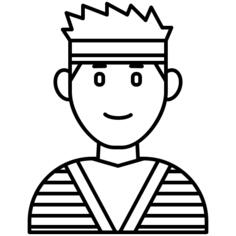 男子