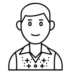 男子