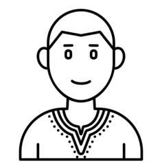 男子