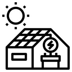 Solar house