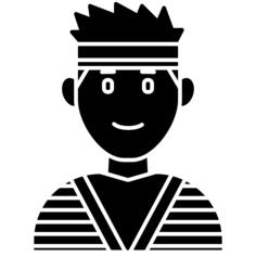 男子
