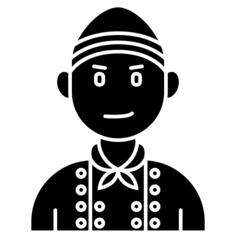 男子