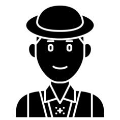 男子