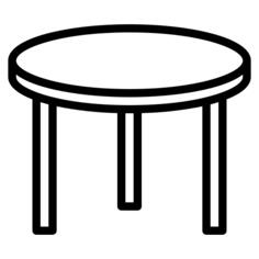 Circle table