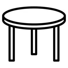Circle table