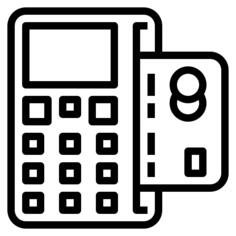 Credit card machine