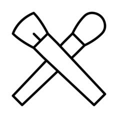 Makeup brushes