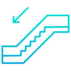 Escalator down