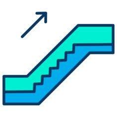 Escalator up