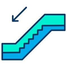 Escalator down