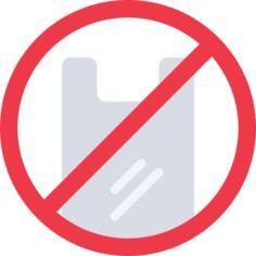 No plastic bags
