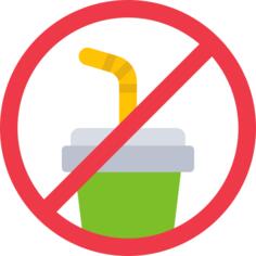 No straws