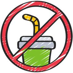 No straws