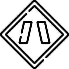 狭窄的路
