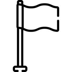 Waving flag