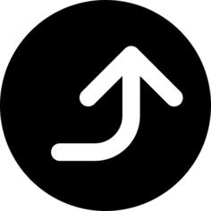 Upper right arrow