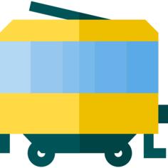 Trolley car