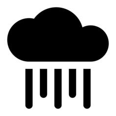 多雨的