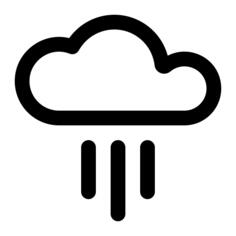 多雨的