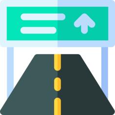 Highway sign