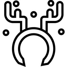 Deer horns