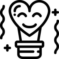 Heart balloon
