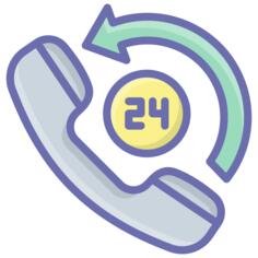 24 hours support