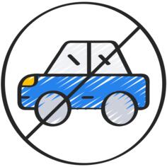 No car