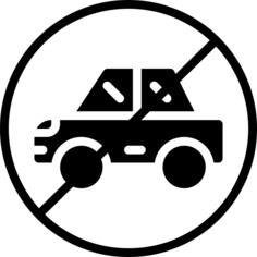 No car