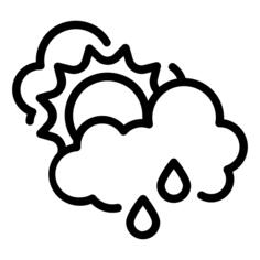 多雨的