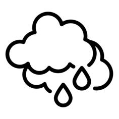 多雨的