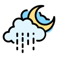 多雨的